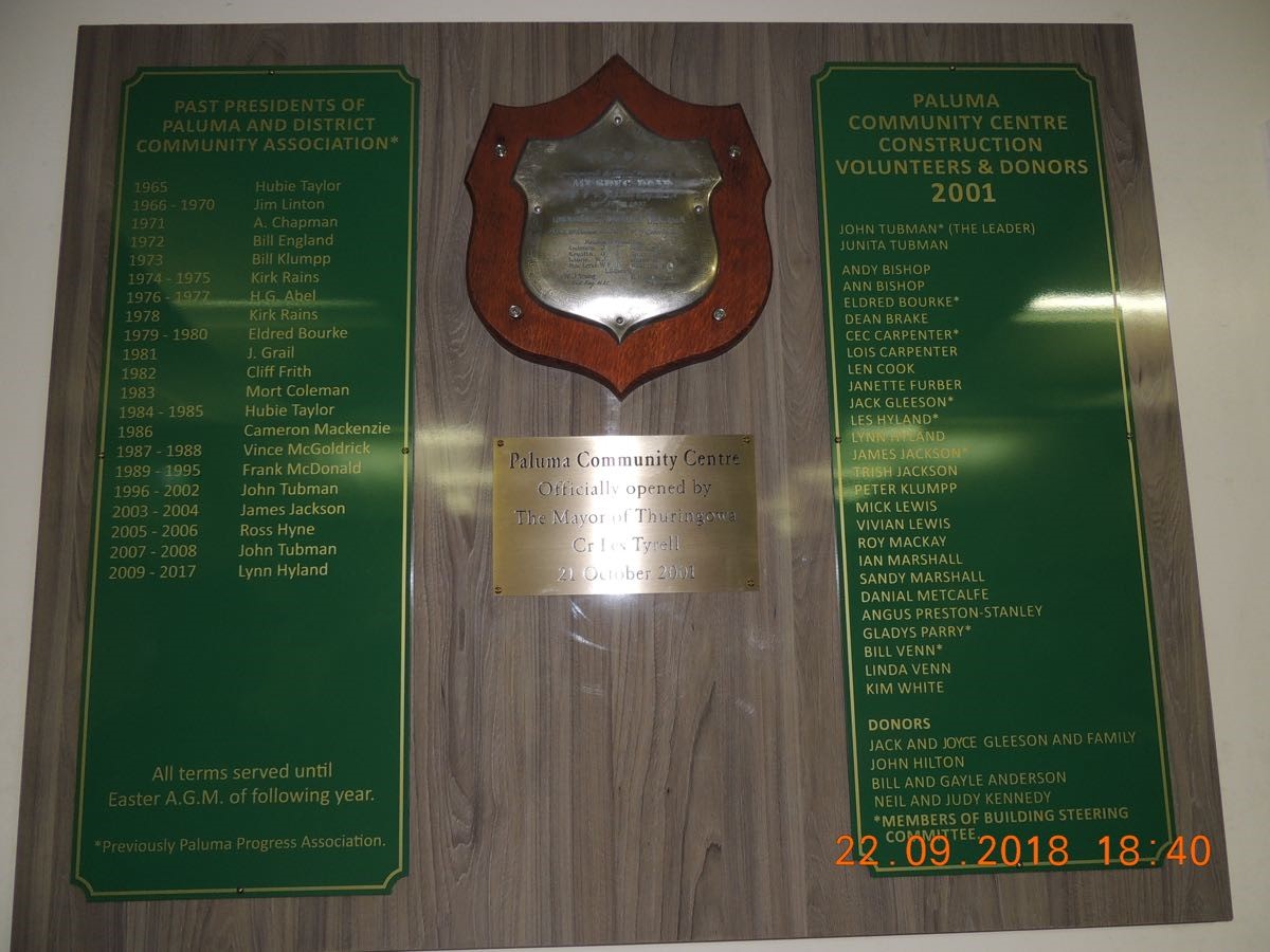 Honour Board